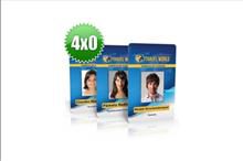 Crachás Verniz Cristal 4x0 - 10BRPVC4x0